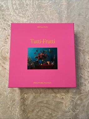 Tutti-Frutti 500-Piece Jigsaw Puzzle - by Piecework Puzzles EUC!
